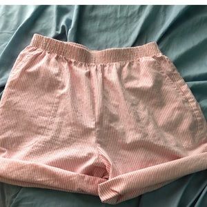 SOLD pink gingham shorts!